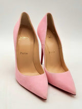 Christian Louboutin So Kate Dolly Pink Suede Pumps Size 37 Eb0225orxsa