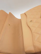 Chanel Quilted Caviar Leather Double Flap Shoulder Bag Eb0226woxzde