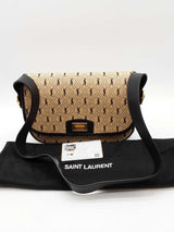 Yves Saint Laurent Monogram All Over Satchel Bag Eb0526sewde