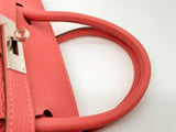 Hermes Birkin 40 Rose Jaipur Red Togo Palladium Hardware Handbag Do0424lzxzxde