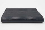 Louis Vuitton Black Epi Leather Porte Tresor Wallet Eb0626lrxdu