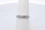0.25cttw Diamond Ring In 14k White Gold 2.2 Grams Size 6 Eb0626orrdu