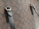 Coach Tatum Carryall Bag In Signature Coated Canvas Fw0825ozdu
