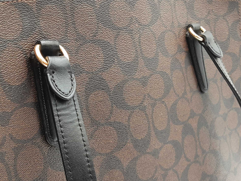 Coach Tatum Carryall Bag In Signature Coated Canvas Fw0825ozdu