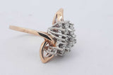 0.56cttw Diamond Ring In 14k Yellow Gold 8 Grams Size 8 Eb0726irrsa
