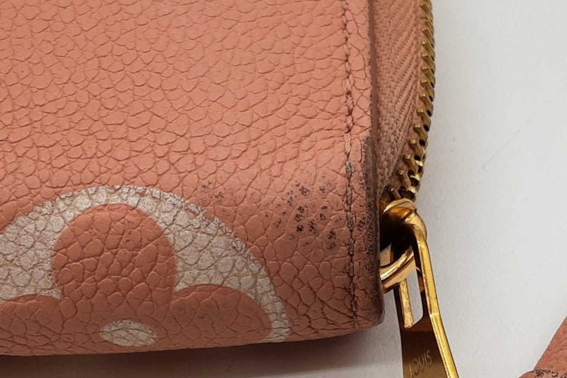 Louis Vuitton Monogram Empriente Rose Zippy Wallet Eb1025wxzde