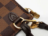 Louis Vuitton Pochette Brown Damier Ebene Coated Canvas Pouch Do0926oxzde
