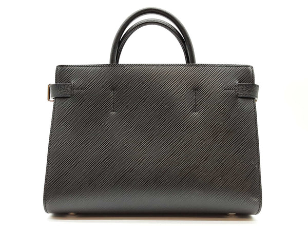 Louis Vuitton Epi Noir Twist Tote Shoulder Bag Sd0825lrzxde