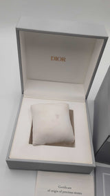Christian Dior Viii Ceramic 33mm Quartz Mop Dial & Diamond Bezel Eb0326lxxzdu