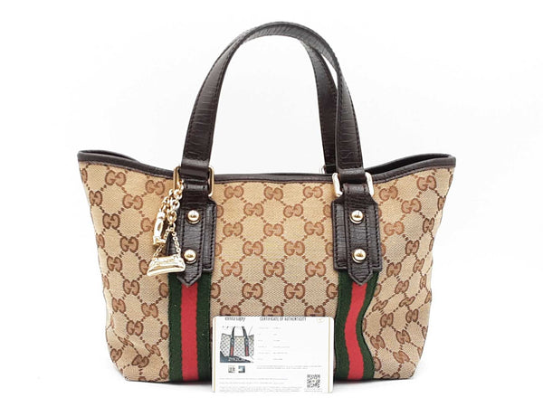Gucci Small Jolicouer Tote In Gg Monogram Canvas Fabric Fw0925wxzdu