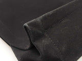 Saint Laurent Rive Gauche North South Tote In Black Cotton Canvas Fw0526pxzdu
