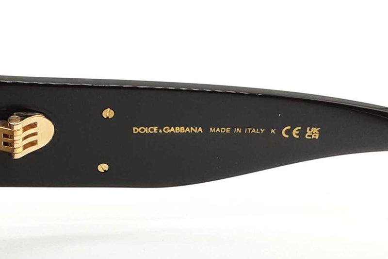 Dolce & Gabbana Dg4502 Oval Sunglasses In Black Eb1125ixde
