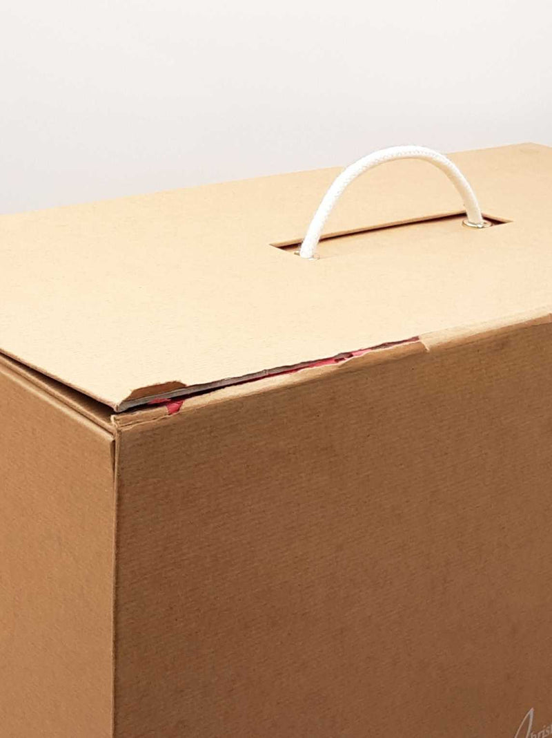 Christian Louboutin Cabarock Spiked Large Tote Bag In Taupe Leather Fw1125wordu