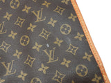 Louis Vuitton Brown Monogram Coated Canvas Leather Hanging Garmet Bag Do626oxzde