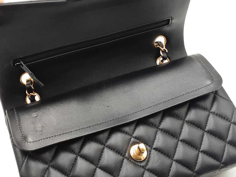 Chanel Matelasse Timeless Classic Black Quilted Satin Handbag Sd0625oczxdu