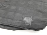 Chanel Travel Line Black Cc Logo Nylon Messenger Bag Do825oxzde