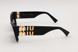 Miu Miu Black Sunglasses Smu 09w Eb0726lcrsa