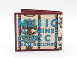 Gucci Limited Edition Centennial Bifold Wallet In Jacquard & Leather Fw0526oxzdu