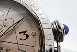 Cartier Pasha De Cartier Automatic 38mm Stainless Steel Watch Eb1026lexzde