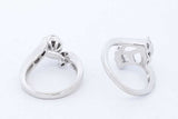 1.71cttw Diamond Wedding Set In 14k White Gold 9.9 Grams Size 6 Eb0826sxzde