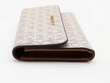 Michael Kors Large Wallet White Aa0626pzsa
