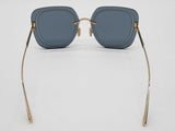 Christian Dior Ultradior Su Bobo Frameless Blue Oversized Sunglasses Do0726sxde