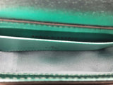 Gucci Horsebit Metallic Light Blue Leather 1955 Nano Bag Sd0825przsa