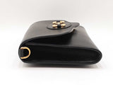 Gucci 1955 Horsebit Black Leather Chain Shoulder Bag Fw0525przdu