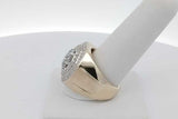 1.69cttw Diamond Ring In 10k Yellow Gold 10.7 Grams Size 10 Eb1026llxzsa