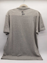 Ovo Portal Logo Heather Gray Tshirt Size Large Do0824ixde