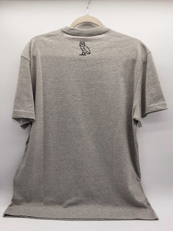 Ovo Portal Logo Heather Gray Tshirt Size Large Do0824ixde