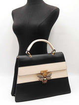 Gucci Queen Margaret Large Top Handle Bag In Colorblock Leather Fw0926erxdu