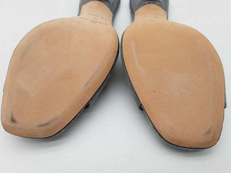 Louis Vuitton 6 Am Mule Gray Monogram Denim Heels Size Eu 40 Do0725wxzde