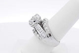 2.26cttw Diamond Ring In 14k White Gold 13 Grams Size 7.5 Eb0526lrxzsa