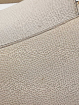 Christian Dior Small Saddle Bag In Craie Grained Calfskin Fw0726rxzdu