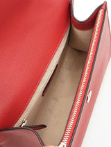 Kate Spade Darcy Satchel In Candy Cherry Red Grained Leather Fw1225izdu
