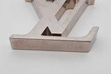 Louis Vuitton Silver Tone Lv Initials Key Holder Bag Charm Eb0726lxzdu