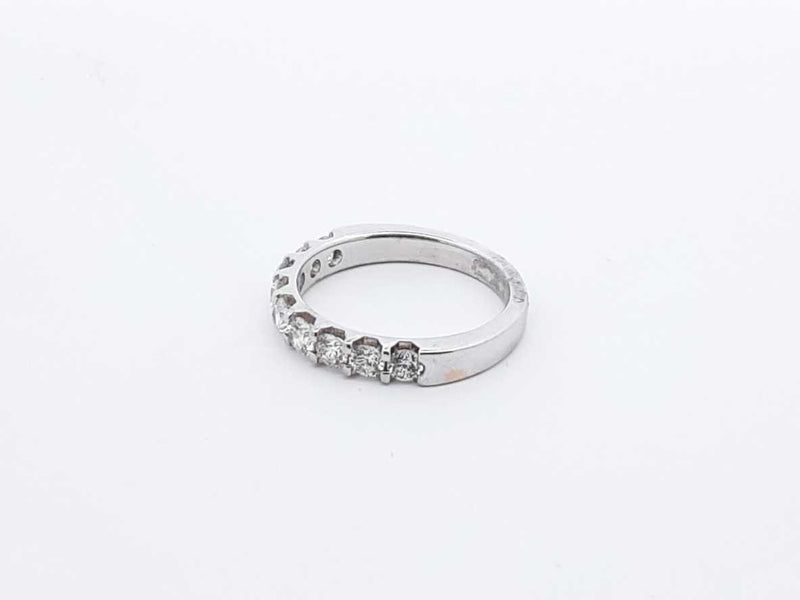 .90ctw Diamonds 14k White Gold 3.9 Grams Ring Size 5.5 Sd0425orzdu