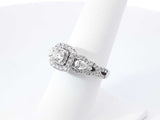 Vera Wang Wish Diamond & 14k Gold Engagement Ring 6.1 Gram Size 6.75 Fw0826rxzdu