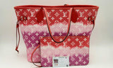 Louis Vuitton Monogram Escale Neverfull Mm Rouge Hs0424lecrsa