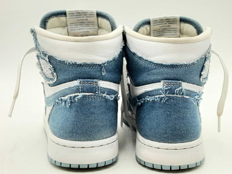 Nike Air Jordan 1 Retro High Top Denim Sneakers Size 6 Dm9036-104 Eb0225ixsa