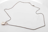 Louis Vuitton Sterling Silver Lockit Pendant Necklace 8.2 Grams 20 In Eb826lrxsa