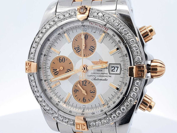 Breitling 1884 Chronograph Automatic 43mm Stainless Steel Watch Eb1124pixzdu