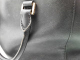 84524 Ebay Live Michael Kors Black Saffiano Leather Handbag Do0226lrde