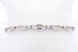 Approx. 3.19ctw Diamond Bracelet In 10k Yellow Gold 8.3 Grams 6 Inch Eb1124rxzsa