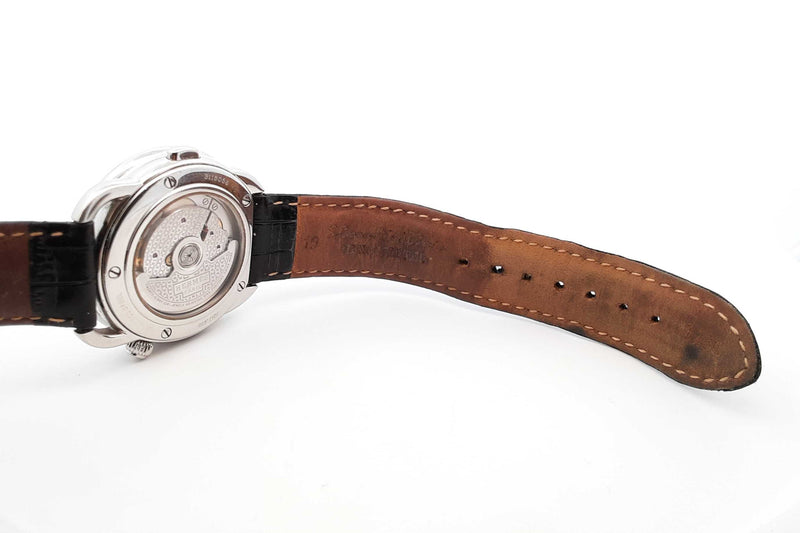 Hermès Arceau Le Temps Suspendu Diamond & Stainless Steel Automatic 38mm Watch