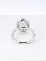 4.47 Cttw Lab Created Diamond & 18k Gold Engagement Ring & Cert 6 Grams Size 7 Fw0526rxzxdu