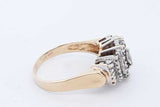 0.47cttw Diamond Ring In 14k Yellow Gold 5 Grams Size 8.5 Eb0826wxzde