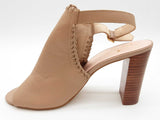 Kate Spade Taupe Tan Leather Slingback Heels Size Us 8m Do0525lxde