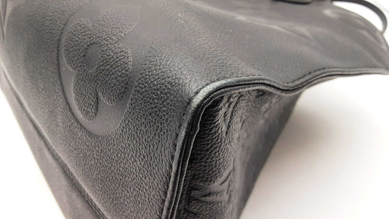 Louis Vuitton Onthego Gm Tote In Black Monogram Empreinte Leather Fw0825crxdu